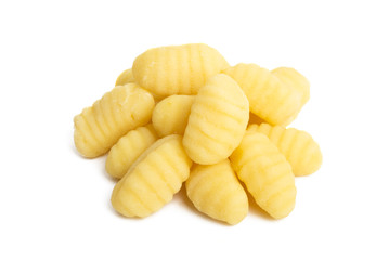 potato gnocchi isolated