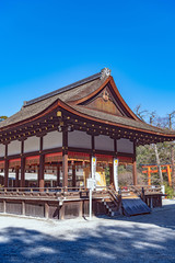 Obraz premium 下鴨神社 舞殿