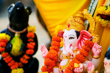 lord ganesha , indian  ganesh festival.