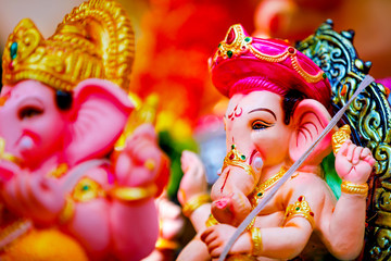 lord ganesha , indian  ganesh festival.