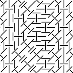 Geometric Lines Seamless Pattern, Line Seamless Pattern