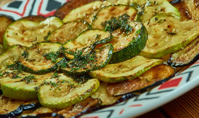 Grilled Vegetables with Zaatar Vinaigrette