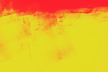 red yellow paint brush strokes background	