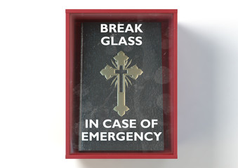 Emergency Red Box With Bible