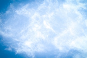 blue sky with clouds