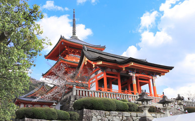 Kiyomizu-dera Temple in Kyoto, Japan