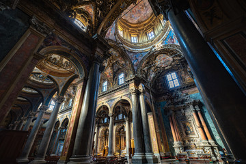 Fototapeta na wymiar Iglesia de San Giuseppe dei Padri Teatini en Palermo Italia