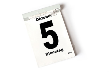 5. Oktober 2021