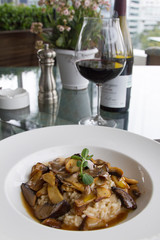food in the restaurant