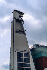 historic mining tower gelsenkirchen germany
