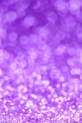 glitter macro background. lilac glitter glow blurred background.