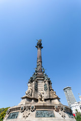 Columbus Monument in Barcelona