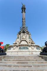 Obraz premium Columbus Monument in Barcelona