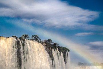 clouds over mountains