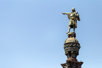 Columbus Monument in Barcelona