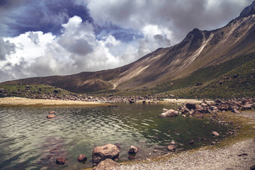 lake in mountains