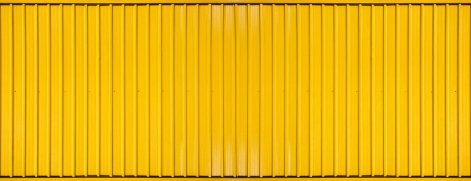 Yellow box container striped line textured background