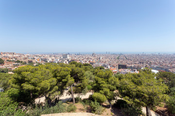 View of Barcelona from Park Güell