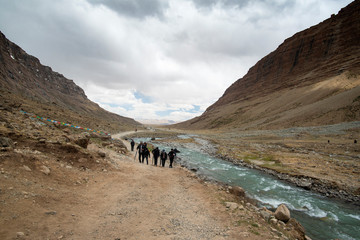 Day one of the circumambulation (kora) of Mount Kailas