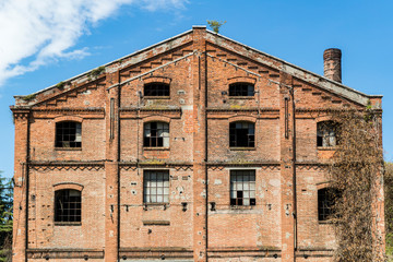 Fototapeta na wymiar Urban exploration / Abandoned sugar mill