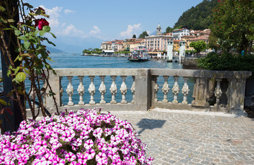 BELLAGIO, ITALY, JUNE 19, 2019 - View of Bellagio, a small village on Como lake, Italy.