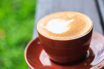 Coffee Mug on Wooden Table