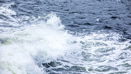 Fototapeta na wymiar stormy ocean scenery background