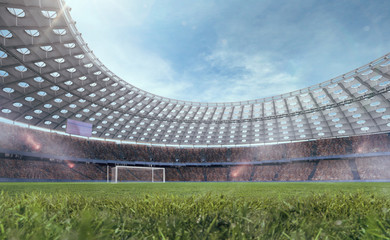 3D soccer stadium. © Artur Didyk