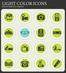 Home applicances simply icons