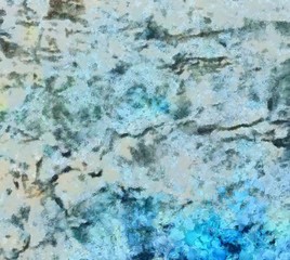 Abstract grunge background. Dirty style pattern. Simple painting art template with large textured brush strokes. Colorful pretty texture drawing by hand. Digital indigo wallpaper. Vintage backdrop.
