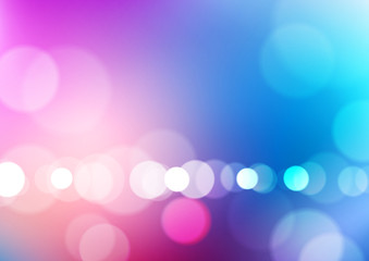 Abstract bokeh light colorful background