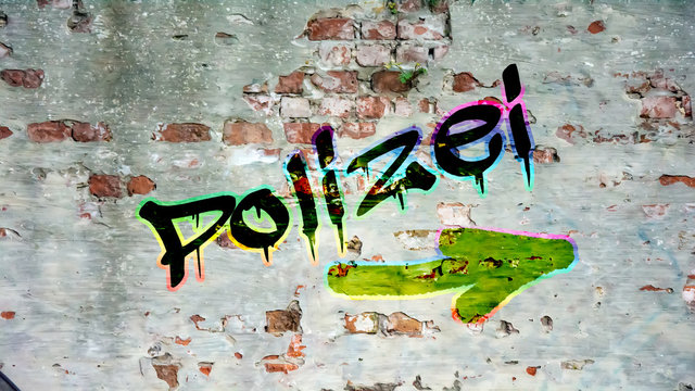 Schild 398 - Polizei