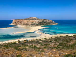 Balos Beach Kreta Sandstrand Griechenland Crete Lagoon Kissamos Chania