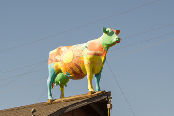 scenes on old route 66 in california