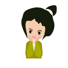 声をかける女性