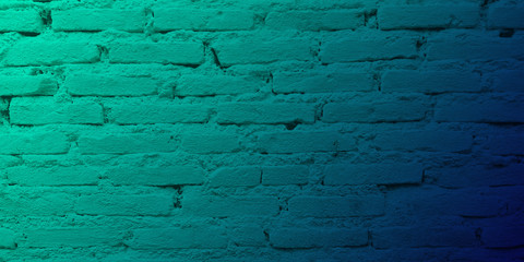 blue ice gradient brick wall background texture