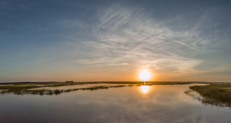 Fototapeta premium scenes around hunting island south carolina in summer
