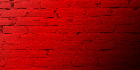 red gradient brick wall background texture