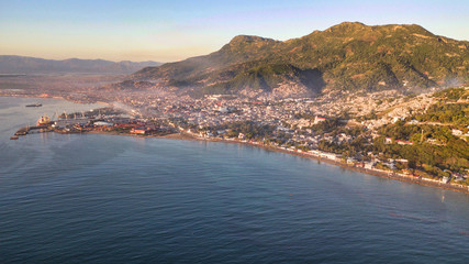 Fototapeta premium Aerial View of Cap-Haitien, Haiti