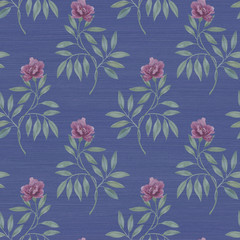 Seamless watercolor flowers pattern. Hand painted flowers. Flower pattern for design. Seamless floral pattern. Drawn flowers for packaging, wallpaper, fabric.  Botanical seamless pattern.