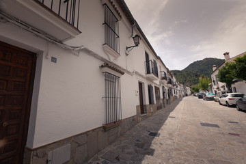 Benamahona one of the famous white towns from Cadiz region at Andalucia, Spain.