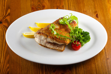 Baked salmon