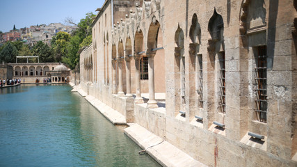The Pool of Abraham Balikli Gol in Sanliurfa © hakan