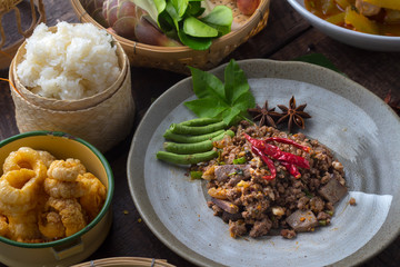 Northern Thai food 