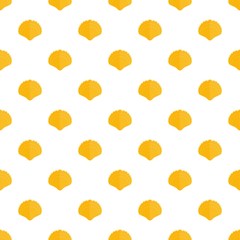 Big shell pattern seamless vector repeat for any web design