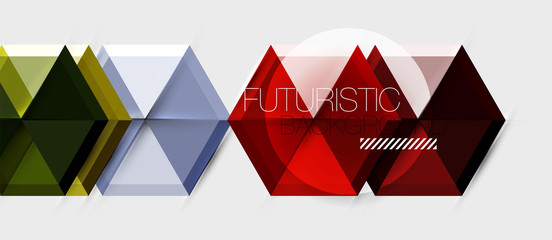 Hexagon abstract background, geometrical modern template