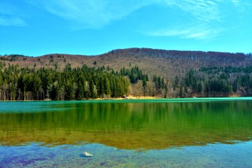 Sfanta Ana lake in Romania