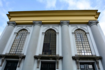 Part of the new church in Zieriksee, Netherlands