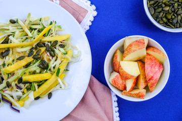 Fresh Healthy Summer Mango Fruit Salad