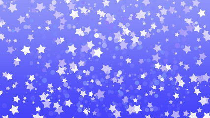 Beautiful background with winter decorative snowflakes 